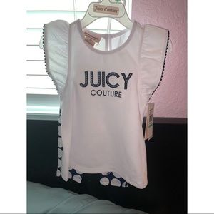 Juicy couture polka dot set 18m
